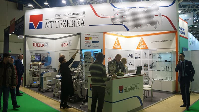 Стенд компании МТ Техника на выставке 
